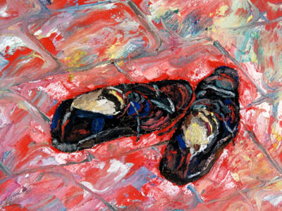 Les chaussures noires